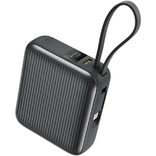 Energea Integra Mini 35 PowerBank 10000mAh USB-C PD35W kábel szürke