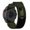 Garmin Fenix 5/5 Plus 6/6 Pro/7/Forerunner 935/945/955/Approach S60/S62 Zöld Techsuit - Watchband QuickFit 22mm (W057) - 0. kép