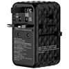 Verbatim UTA-10 GaN USB-A/3xUSB-C PD 140W Utazó Adapter fekete - 1. kép