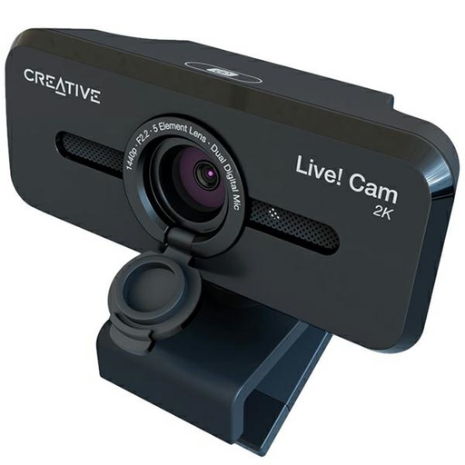 Creative Live! Cam Sync V3 2K QHD webkamera fekete