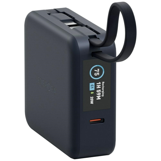 Induction PowerBank Energea MagPac Mini Plus 10000mAh Magsafe kék