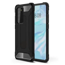 Hybrid Armor puzdro Huawei P40 čierne Hybrid Armor puzdro Huawei P40 čierne