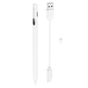 iPad Fehér Borofone Active Capacitive Stylus Pen (BG101) digitális kijelzővel, 130mAh, Type-C, Alumínium ötvözet stylus toll - 1. kép