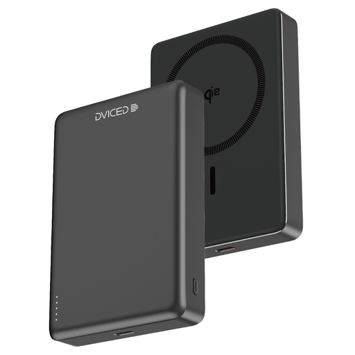 Dviced Qi2 Ultrathin MagSafe Power bank 10000mAh - Black