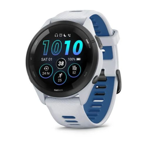 Garmin Forerunner 265 Okosóra 46mm, GPS, Fehérkő EU