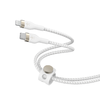 Belkin BOOST CHARGE PRO Flex USB-C to LTG, Braided Silicone Cable - 2M - White - 3. kép