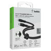 Belkin BOOST CHARGE PRO Flex USB-C to LTG, Braided Silicone Cable - 3M - Black - 1. kép