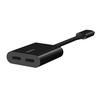 Belkin ROCKSTAR Dual USB-C Audio + Charge Adapter - Black - 3. kép
