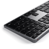 Satechi Slim X3 Bluetooth BACKLIT Wireless Keyboard - HU - Space Grey - 2. kép