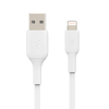 Belkin BOOST CHARGE USB-A to Lightning Cable, PVC - 3M - White - 1. kép