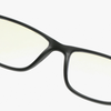 Anti-Blue Light Glasses Techsuit Reflex TR90 (F2388) - Téglalap alakú - Homokfekete / Szürke - 1. kép
