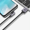 USB-A - USB-C Kábel UGREEN US284 Szögletes, 18W, 3A, 0.5m, Szürke - 4. kép