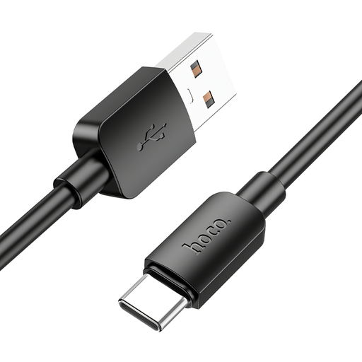 USB-A to USB-C kábel Hoco X96, 27W, 0.25m, Fekete