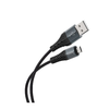 USB-A - microUSB Kábel Hoco X38 Cool, 18W, 2A, 1m, Fekete - 2. kép