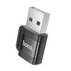 USB-C - USB-A Átalakító Hoco UA31D, Fekete - 1. kép