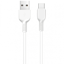USB-A to USB-C Kábel Hoco Flash X20, 18W, 2A, 1m, Fehér
