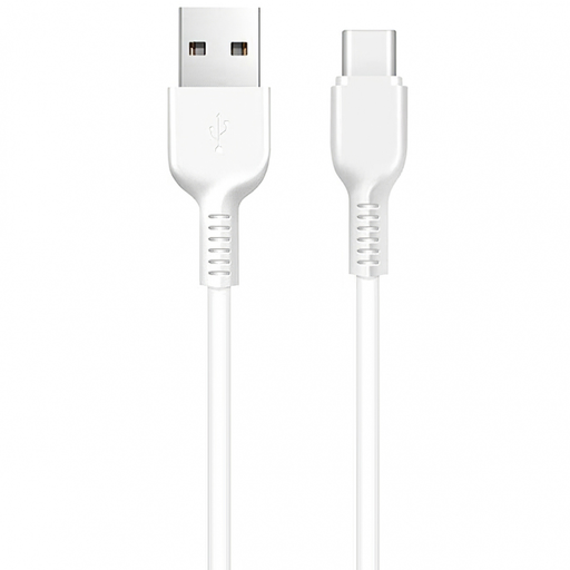 USB-A to USB-C Kábel Hoco Flash X20, 18W, 2A, 1m, Fehér