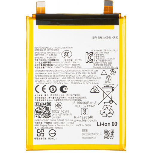 QR50 akkumulátor Motorola Edge 50-hez, Utángyártott