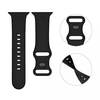 Apple Watch 1/2/3/4/5/6/7/8/9/10/SE/SE 2/Ultra/Ultra 2 (42/44/45/46/49mm) Techsuit - Watchband (W031), Fekete - 0. kép