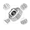 Apple Watch 1/2/3/4/5/6/7/8/9/10/SE/SE 2 (38/40/41/42mm) Techsuit - Ezüst Watchband (W036) - 2. kép
