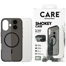 CARE by PanzerGlass Flagship Urban Explorer fliptok MagSafe iPhone 17 - Fekete tok