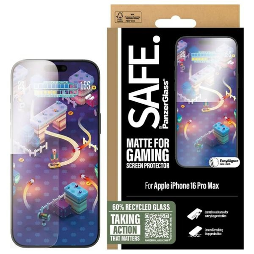 iPhone 16 Pro Max SAFE by PanzerGlass Gaming üvegfólia Ultra-Széles Illeszkedés SAFE95889,