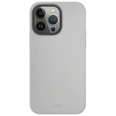 iPhone 15 Pro Max UNIQ Lino Hue Magclick Charging tok világosszürke