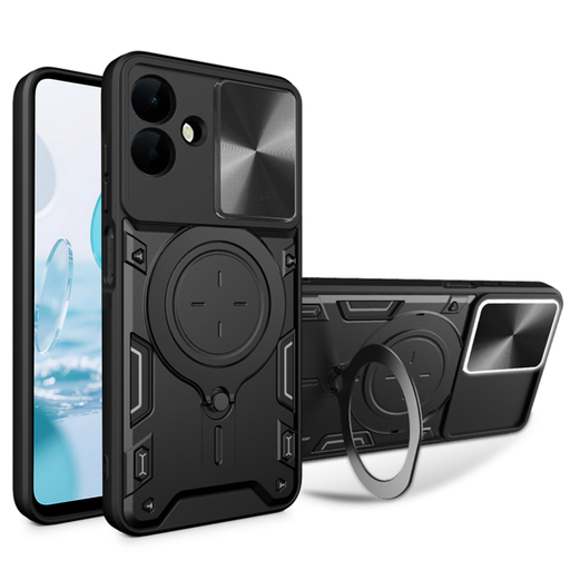 Samsung Galaxy A07 4G Black Techsuit CamGuard Pro tok