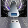 Yesido Dokkolóállomás 4 az 1-ben (HB18) - USB 1x USB3.0-ra, 3x USB2.0, Plug&Play, 5Gbps, Alumínium ötvözet - Szürke - 1. kép
