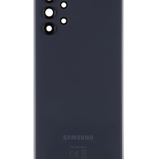 Samsung A325F Galaxy A32 4G hátlap fekete tok (Service Pack)