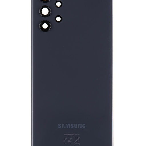 Samsung A325F Galaxy A32 4G hátlap fekete tok (Service Pack)