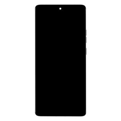 Motorola Edge 50 5G LCD kijelző + Érintőegység + Előlap Koala szürke (Service Pack),