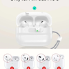 Apple AirPods Pro 3 Fehér ESR Pulse Magnetic FlickLock tok - 0. kép