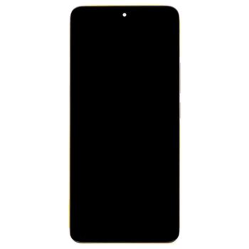 LCD kijelző + Érintőegység + Előlap Xiaomi Redmi Note 14 Pro 5G Arany (szerviz csomag)