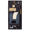 LCD kijelző + Érintőegység + Előlap Samsung S918B Galaxy S23 Ultra Phantom Black - 0. kép