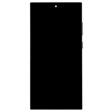 LCD kijelző + Érintőegység + Előlap Samsung S918B Galaxy S23 Ultra Phantom Black