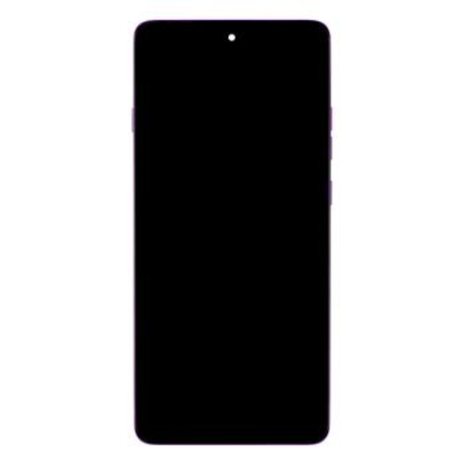 Motorola Edge 60 Pro LCD Display + Érintőegység + Előlap Csillogó Szőlő (Szerviz Csomag),