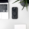 Divatos iPhone 17 Pro Max tok MagSafe kompatibilis - fekete tok - 1. kép