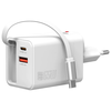 4smarts Flex Jojo hálózati töltő 65W GaN 2xUSB-C + USB-A fehér - 2. kép