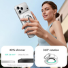 iPhone ESR Mágneses 360 Halolock MagSafe Telefon Gyűrű Fehér - 3. kép