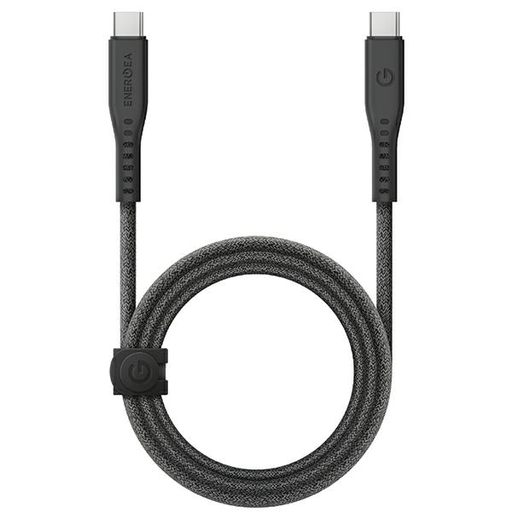 Energea Flow USB-C - USB-C kábel 1.5m Fekete 240W 5A PD Gyors Töltés