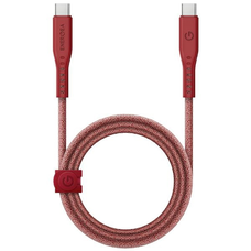 ENERGEA Flow USB-C - USB-C Kábel 1,5m Piros 240W 5A PD Gyors Töltés