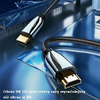 HDMI - HDMI 2.1 U67 3m 8K fekete Ultra HD - 1. kép