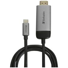USB-C - HDMI 4K Adapter Verbatim 1,5m alumínium