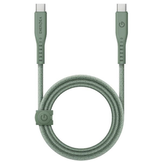 ENERGEA Flow USB-C - USB-C kábel 1.5m Zöld 240W 5A PD Gyors Töltés