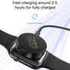 Apple Watch Yesido - Wireless Charger (DS18) - Hordozható, Cinkötvözet, 2.5W - Fekete - 0. kép