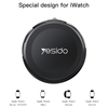 Apple Watch Yesido - Wireless Charger (DS18) - Hordozható, Cinkötvözet, 2.5W - Fekete - 1. kép