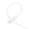 iPhone Kábel USB-C - Lightning Hoco PD 2,4A 20W 1 m fehér - 0. kép
