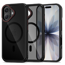 iPhone 17 Tech-Protect MagHybrid Magsafe Fekete/Piros tok