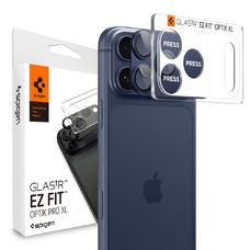 iPhone 17 Pro Spigen Optik Pro XL „EZ Fit” Kamera Üvegfólia Kék